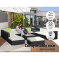 Load image into Gallery viewer, Gardeon 13PC Outdoor Furniture Sofa Set Wicker Garden Patio Lounge