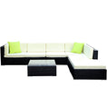 Load image into Gallery viewer, Gardeon 7PC Outdoor Furniture Sofa Set Wicker Garden Patio Pool Lounge