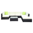 Load image into Gallery viewer, Gardeon 8PC Outdoor Furniture Sofa Set Wicker Garden Patio Pool Lounge