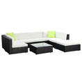 Load image into Gallery viewer, Gardeon 8PC Outdoor Furniture Sofa Set Wicker Garden Patio Pool Lounge