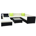 Load image into Gallery viewer, Gardeon 9PC Sofa Set with Storage Cover Outdoor Furniture Wicker