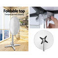 Load image into Gallery viewer, Bar Side Table Adjustable Hight Indoor Outdoor Aluminum Round 70/110cm