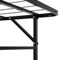 Load image into Gallery viewer, Artiss Folding Bed Frame Metal Bed Base King Single Size Portable Black