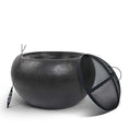 Load image into Gallery viewer, Concrete Look Fire Pit Bowl BBQ Heater Charcoal Wood Portable Grill Cooking Camping Outdoor