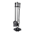 Load image into Gallery viewer, Tool Set Fireplace Tools Poker Brush Shovel Stand Tongs Fire Place