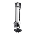 Load image into Gallery viewer, Tool Set Fireplace Tools Poker Brush Shovel Stand Tongs Fire Place