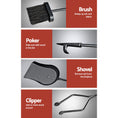 Load image into Gallery viewer, Tool Set Fireplace Tools Poker Brush Shovel Stand Tongs Fire Place