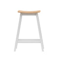 Load image into Gallery viewer, Artiss 2 x Wooden Bar Stools Bar Stool Dining Chairs Kitchen Barstools Oak