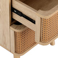 Load image into Gallery viewer, Artiss Bedside Table Rattan Side End Table 2 Drawers Nightstand Bedroom Storage