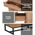 Load image into Gallery viewer, Artiss 4 Chest of Drawers Cabinet Dresser Table Tallboy Storage Bedroom Rust Oak