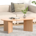 Load image into Gallery viewer, Artiss Oval Coffee Table Particle Board Wooden Living Room Table 110CM
