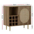 Load image into Gallery viewer, Artiss Rattan Buffet Sideboard Storage Wine Rack Cupboard Server Cabinet Kitchen