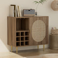Load image into Gallery viewer, Artiss Rattan Buffet Sideboard Storage Wine Rack Cupboard Server Cabinet Kitchen