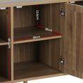 Load image into Gallery viewer, Artiss Rattan Buffet Sideboard Storage Cupboard Cabinet Kitchen Dining Room