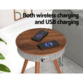 Load image into Gallery viewer, Artiss Smart Coffee Table Side End Tables Wireless Charging Bluetooth Speaker
