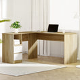 Load image into Gallery viewer, Artiss Corner Computer Desk Office Study Desks Table Drawers L-Shape Workstation