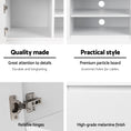 Load image into Gallery viewer, Artiss TV Cabinet Entertainment Unit 120cm White Anita