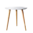 Load image into Gallery viewer, Artiss Coffee Table Round Side End Tables Bedside Furniture Wooden Scandinavian