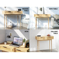 Load image into Gallery viewer, Rattan Console Table Drawer Storage Hallway Tables Drawers Desk
