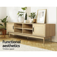 Load image into Gallery viewer, Artiss TV Cabinet Entertainment Unit 180cm Rattan Cole