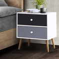 Load image into Gallery viewer, Artiss Bedside Tables Drawers Side Table Nightstand Lamp Side Storage Cabinet