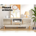 Load image into Gallery viewer, Artiss TV Cabinet Entertainment Unit 120cm Wood White Gino