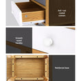 Load image into Gallery viewer, Artiss Wooden Bedside Table