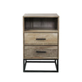Load image into Gallery viewer, Artiss Bedside Tables Drawers Side Table Nightstand Storage Cabinet Unit Wood