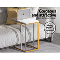 Load image into Gallery viewer, Artiss Coffee Table Side Table Laptop Desk Bedside Sofa Wooden Table Marbel