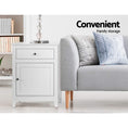 Load image into Gallery viewer, Artiss Bedside Tables Big Storage Drawers Cabinet Nightstand Lamp Chest White