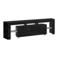 Load image into Gallery viewer, Artiss TV Cabinet Entertainment Unit Stand RGB LED Gloss Furniture 160cm Black