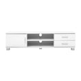 Load image into Gallery viewer, TV Cabinet Entertainment Unit Stand 120cm Drawers Shelf