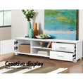 Load image into Gallery viewer, TV Cabinet Entertainment Unit Stand 120cm Drawers Shelf