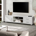 Load image into Gallery viewer, TV Cabinet Entertainment Unit Stand 120cm Drawers Shelf