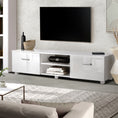 Load image into Gallery viewer, TV Cabinet Entertainment Unit 140cm Stand High Gloss Furniture Storage Drawers