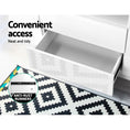 Load image into Gallery viewer, TV Cabinet Entertainment Unit 160cm Stand Store RGB LED Gloss Drawers White