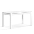 Load image into Gallery viewer, Artiss Dining Table 4 Seater Wooden Kitchen Tables White 120cm Cafe Restaurant