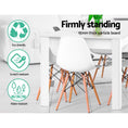 Load image into Gallery viewer, Artiss Dining Table 4 Seater Wooden Kitchen Tables White 120cm Cafe Restaurant