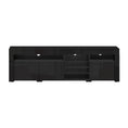 Load image into Gallery viewer, Artiss TV Cabinet Entertainment Unit Stand RGB LED Gloss 3 Doors 180cm Black