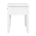 Load image into Gallery viewer, Bedside Tables Drawer Side Table Nightstand White Storage Cabinet White Lamp