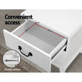 Load image into Gallery viewer, Artiss KUBI Bedside Tables 2 Drawers Side Table French Nightstand Storage Cabinet