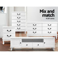 Load image into Gallery viewer, Artiss KUBI Bedside Tables 2 Drawers Side Table French Nightstand Storage Cabinet