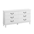 Load image into Gallery viewer, Artiss Chest of Drawers Dresser Table Lowboy Storage Cabinet White KUBI Bedroom