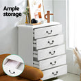 Load image into Gallery viewer, Artiss Chest of Drawers Tallboy Dresser Table Bedside Storage Cabinet Bedroom