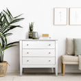 Load image into Gallery viewer, Artiss Chest of Drawers Storage Cabinet Bedside Table Dresser Tallboy White