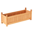 Load image into Gallery viewer, Greenfingers Garden Bed Raised Wooden Planter Outdoor Box Vegetables 90x30x33cm