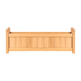 Load image into Gallery viewer, Greenfingers Garden Bed Raised Wooden Planter Outdoor Box Vegetables 90x30x33cm