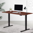 Load image into Gallery viewer, Emily Sit Stand Desk Motorised Electric Table Riser Height Adjustable Standing Desk 120cm