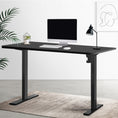 Load image into Gallery viewer, Artiss Electric Standing Desk Motorised Sit Stand Desks Table Black 140cm