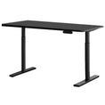 Load image into Gallery viewer, Artiss Electric Standing Desk Height Adjustable Sit Stand Desks Table Black